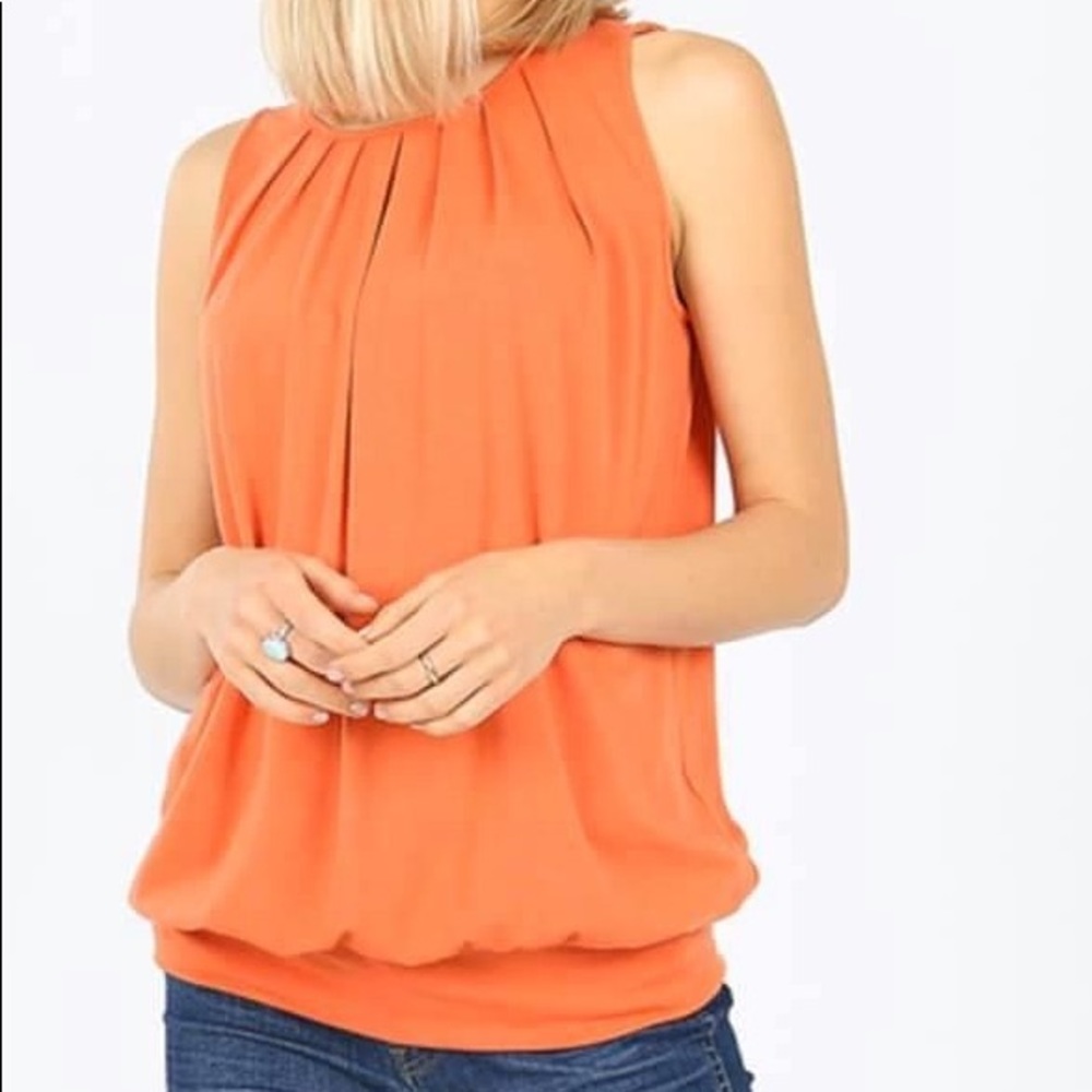 Sleeveless Copper Top ...very soft and comfortable